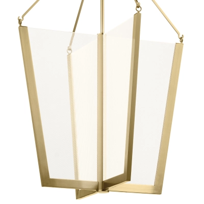 Duża lampa wisząca LED Calters QN-CALTERS-P-L-CG Elstead Lighting