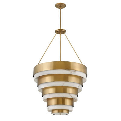 lafabryka.pl Lampa wisząca Echelon – 8 źródeł światła QN-ECHELON-8P Elstead Lighting