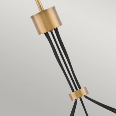 Lampa wisząca Ensemble – 5 źródeł światła – Szczotkowany brąz QN-ENSEMBLE5P-BB Elstead Lighting