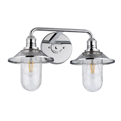 Kinkiet Rigby – 2 źródła światła – Polerowany chrom QN-RIGBY2-BATH-PC Elstead Lighting