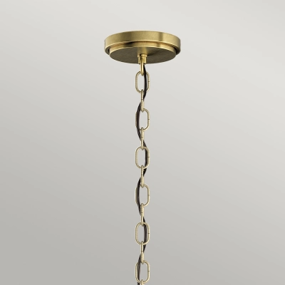 Lampa wisząca/ Półplafon Roux – 3 źródła światła – Naturalny mosiądz QN-ROUX3-NBR Elstead Lighting