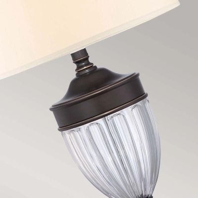 Lampa stołowa Dennison – 1 źródło światła – Brąz palladiański QZ-DENNISON-PB Elstead Lighting