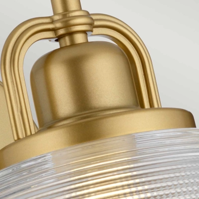 Kinkiet Dublin – 1 źródło światła – Malowany naturalny mosiądz QZ-DUBLIN1-PNBR Elstead Lighting