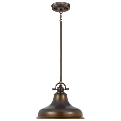 lafabryka.pl Lampa wisząca Emery – 1 źródło światła – Brąz palladiański QZ-EMERY-P-M-PN Elstead Lighting