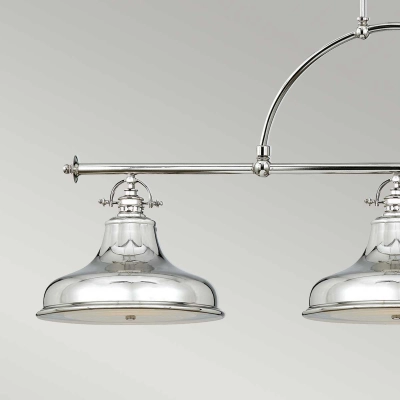 Podłużna lampa wisząca Emery – 3 źródła światła – Cesarskie srebro QZ-EMERY3P-IS Elstead Lighting