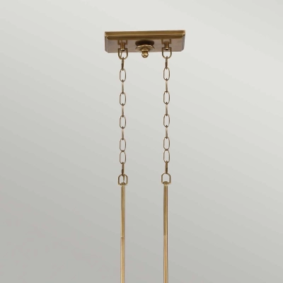 Podłużna lampa wisząca Emery – 3 źródła światła – Stary mosiądz QZ-EMERY3P-WS Elstead Lighting