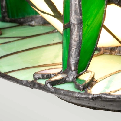 Lampka dekoracyjna w kształcie żaby Tiffany – 1 źródło światła QZ-FROG-TL Elstead Lighting