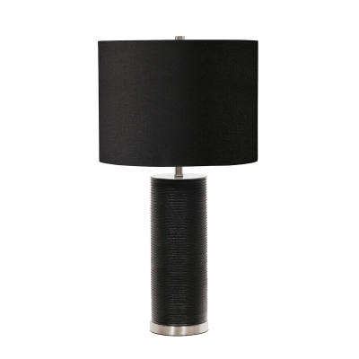 lafabryka.pl Lampa stołowa Ripple – 1 źródło światła – Czarna RIPPLE-TL-BLK Elstead Lighting