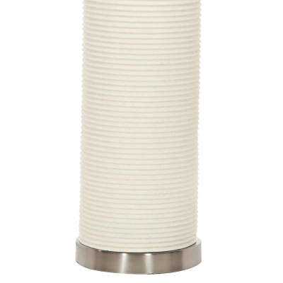 Lampa stołowa Ripple – 1 źródło światła – Biała RIPPLE-TL-WHT Elstead Lighting