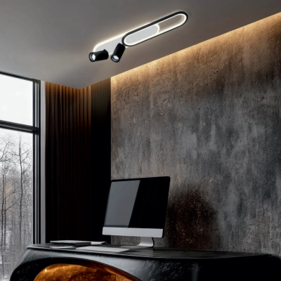 Spot Parma 2 długi biały 2xGU10 LED CCT LP-0612/2C L WH Light Prestige