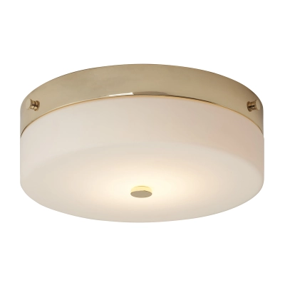 lafabryka.pl Duży plafon Tamar – 1 źródło światła – Polerowane złoto TAMAR-F-L-PG Elstead Lighting