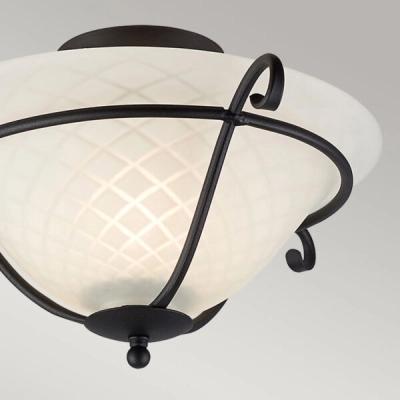 Plafon Torchiere – 1 źródło światła TCH-F-BLACK Elstead Lighting