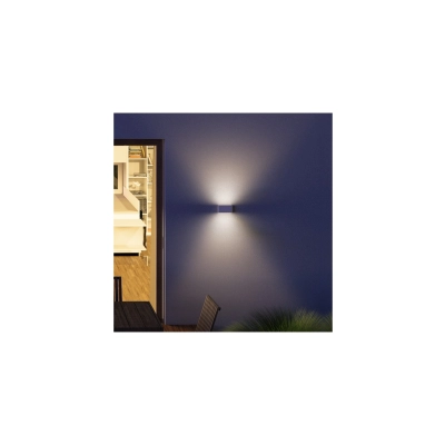 TORINO ścienna czarna 230V LED 2x5W IP54 3000K R12574 Rendl light studio
