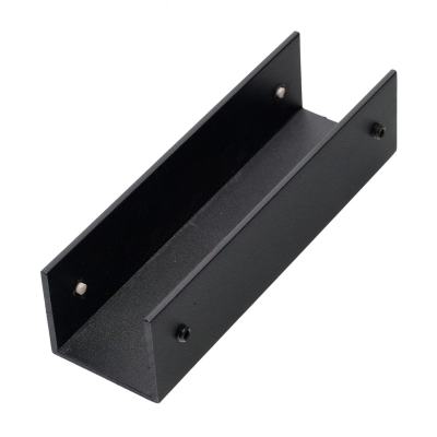 TRACK IP65 STRAIGHT CONNECTOR BLACK AZ6936 AZZARDO