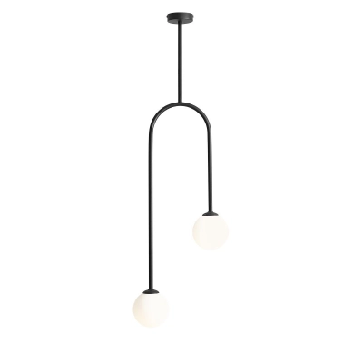 lafabryka.pl Lampa wisząca NAVE 2 BLACK 1088PL_H1 ALDEX