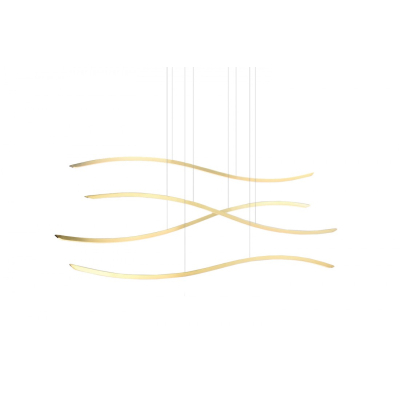 Lampa wisząca Waves (gold) AZ4058 AZZARDO