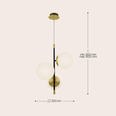 Lampa wisząca Nostalgia MOD048PL-03G Maytoni