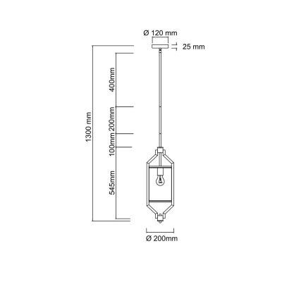 Lampa wisząca Zundo Chocco 20 OR85877 OPEN DESIGN HIGHLIGHTS