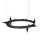 Baza BUBBLES LAMPBODY ROUND 10 AZ5869 czarny AZZARDO