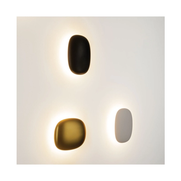 2660 WALL LED LIGHT 10W 3000K SANDY BLACK 2660 Zambelis Lights