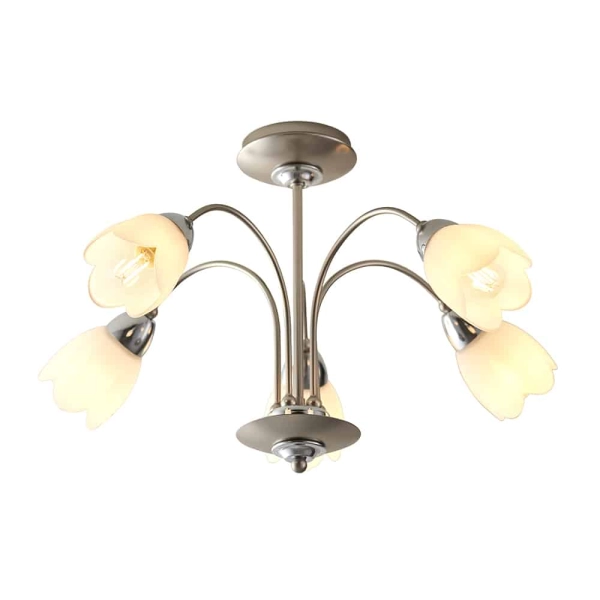 lafabryka.pl Lampa sufitowa Petal 5LT Semi Flush 124-5 ENDON