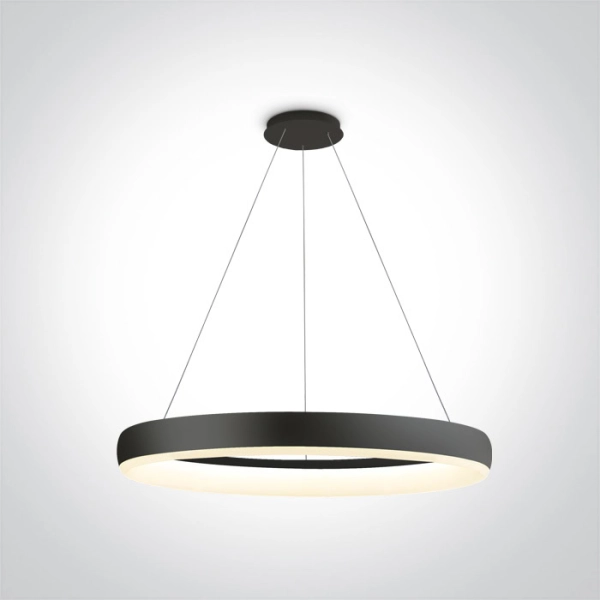 Lampa wisząca LED Pendant Rings 63114/B/W ONE LIGHT 60cm
