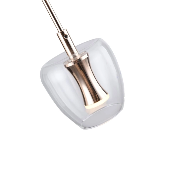 LAMPA WISZĄCA NELSON BLACK-GOLD MD2291-1A-3BGN ZUMA LINE