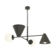 Żyrandol HERMES 4 BLACK 1347/4 EMIBIG Lighting