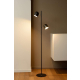 SKANSKA - Lampa podłogowa - LED Dim. - 2x5W 2700K - Black 03703/10/30 Lucide