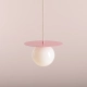 Lampa wisząca LOOP BABY PINK M 1125G18_M Aldex