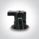Oprawa podtynkowa The Fire Rated IP65 Range 10107DFV/W ONE LIGHT