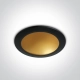 lafabryka.pl Nata 2 10116FD/B/BS downlight w kolorze czarny-mosiądz LED 3000K 16W dark light; zasilacz 300mA w komplecie