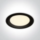 10130UV/B BLACK SMD LED UGR19 30W VARIABLE CCT WW CW DL IP44 230V One Light