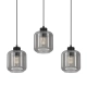 lafabryka.pl Lampa wisząca SOMBRA SMOKED 3xE27 MLP8374 MILAGRO