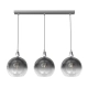 lafabryka Lampa wisząca MONTE SILVER 3xE27 MLP8322 MILAGRO