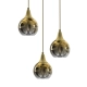 lafabryka.pl Lampa wisząca MONTE GOLD 3xE27 MLP8403 MILAGRO