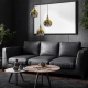 lafabryka.pl Lampa wisząca MONTE GOLD 3xE27 MLP8403 MILAGRO