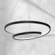 lafabryka.pl Lampa wisząca LUCERO BLACK 48W LED ML7948 MILAGRO