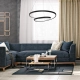 lafabryka.pl Lampa wisząca LUCERO BLACK 48W LED ML7948 MILAGRO