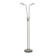 lafabryka.pl Lampa podłogowa stal 2L HUDSON 105583 Markslojd