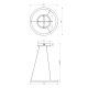 lafabryka.pl Lampa wisząca GALAXIA BLACK 26W LED ML8420 MILAGRO