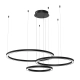 lafabryka.pl Lampa wisząca GALAXIA BLACK 85W LED ML8789 MILAGRO