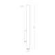 Kinkiet FOURTY WALL XL 10758 Nowodvorski