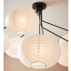 lafabryka.pl Lampa wisząca GALAXY Ceiling 7L Black/White 108216 Markslojd
