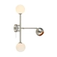 lafabryka.pl Kinkiet BESIDE Wall 3L Steel/White 108256 Markslojd