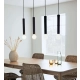 lafabryka.pl Lampa wisząca SENCILLO Pendant 4L Black 108264 Markslojd