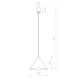 Lampa wisząca ZENITH M 10879 Nowodvorski