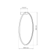 Kinkiet Saturno Black 46W LED ML8852 Milagro