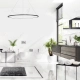 Lampa wisząca Saturno Black 65W LED ML8864 Milagro