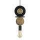 Lampa wisząca DROPS WOOD E 11177 Nowodvorski